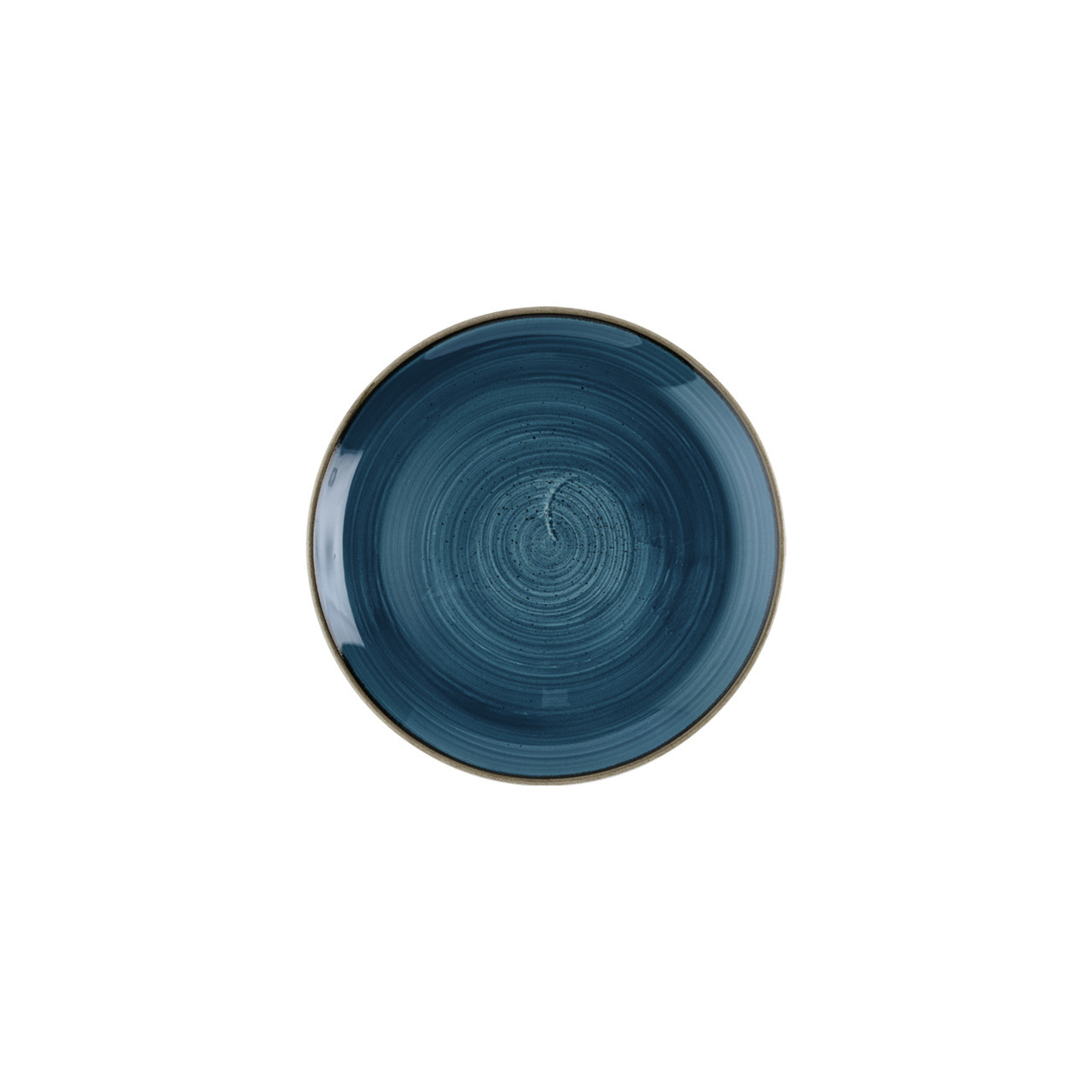 Stonecast, Coupteller flach ø 165 mm Java Blue